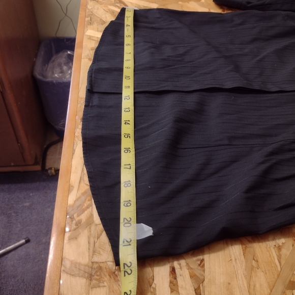 Biz collection button down pin stripe shirt sz 10 - Picture 13 of 16